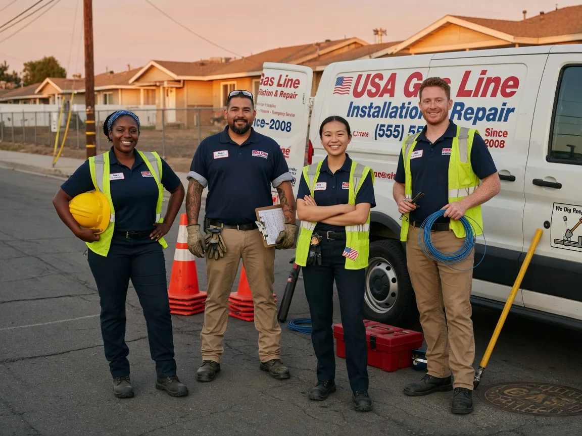 Gas Line Installation company in Paden City, WV
